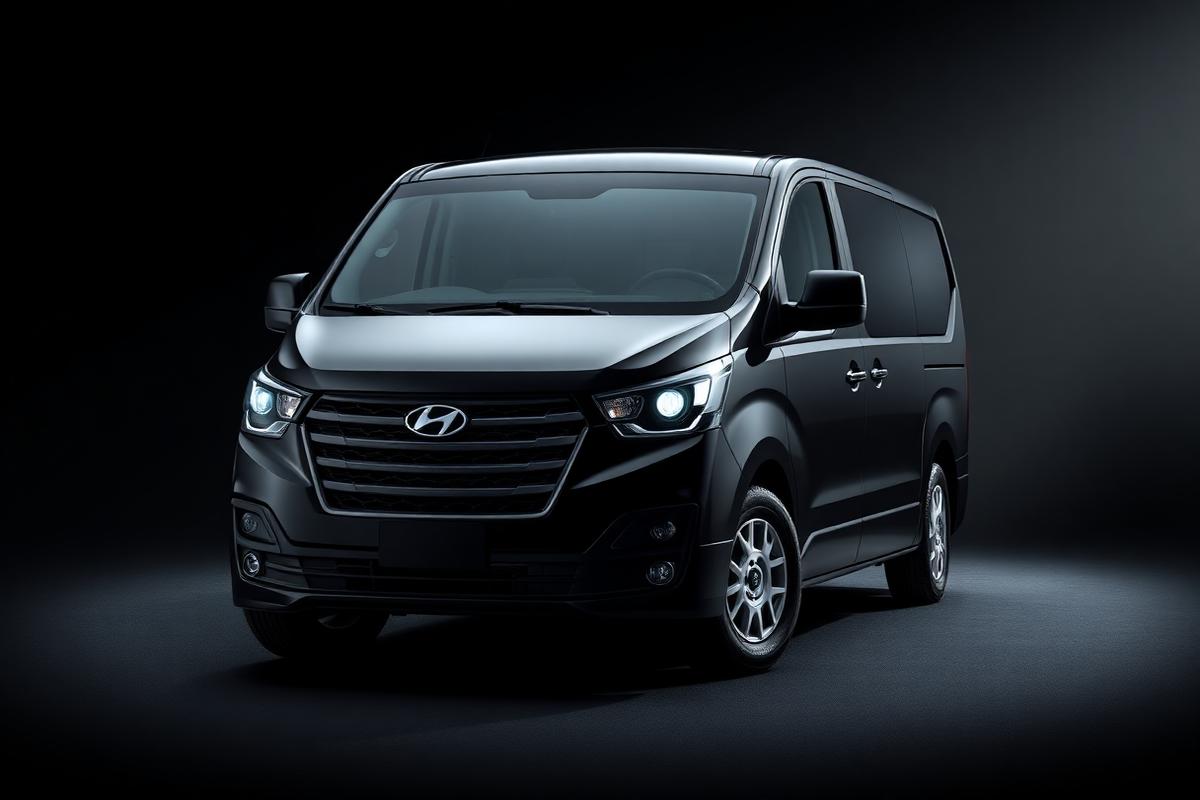 Hyundai H1 for chauffeur-driven hire in Ethiopia