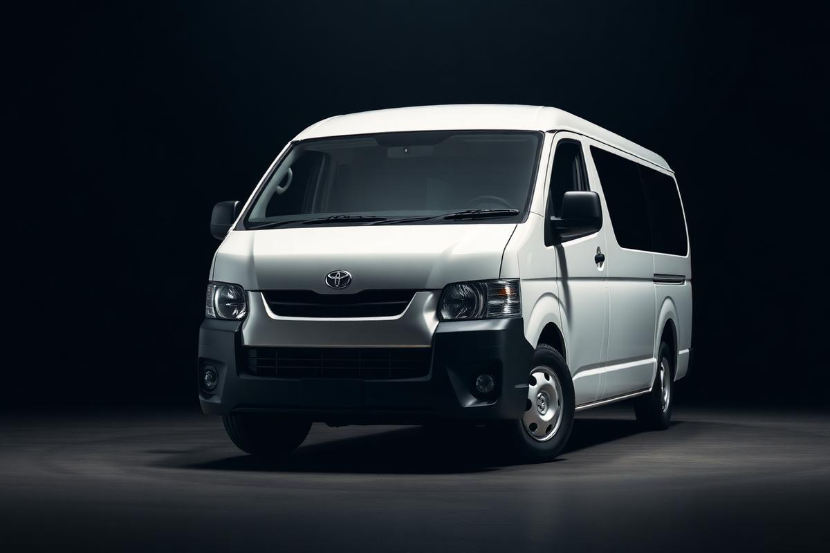 Toyota Hiace for chauffeur-driven hire in Ethiopia