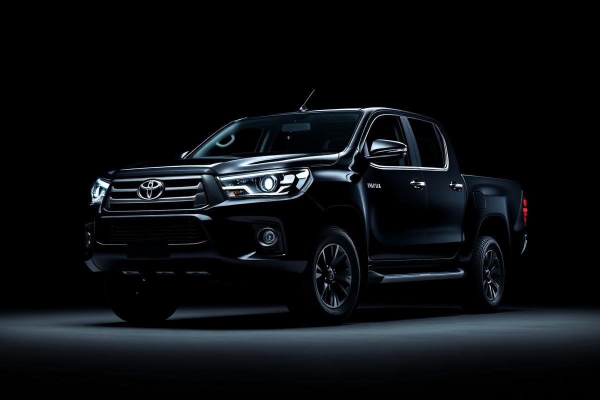 Toyota Hilux for chauffeur-driven hire in Ethiopia