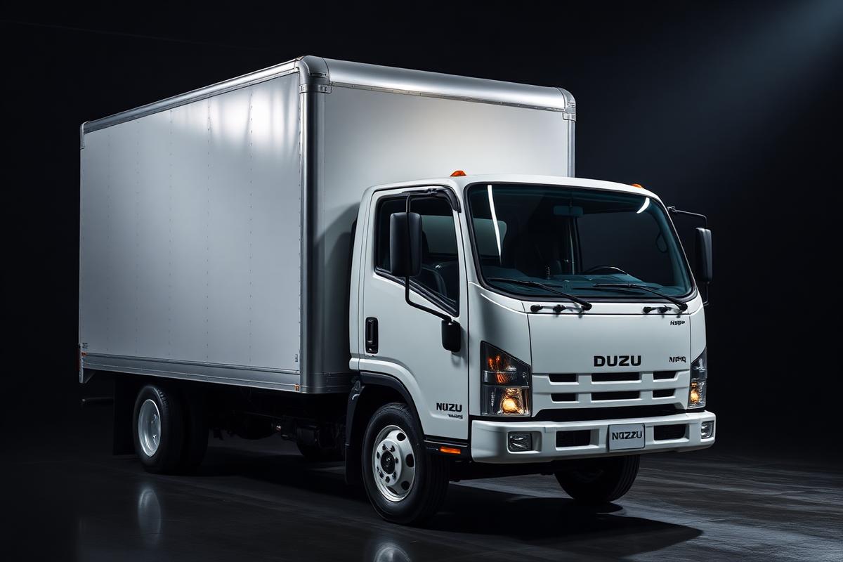 Isuzu NPR for chauffeur-driven hire in Ethiopia
