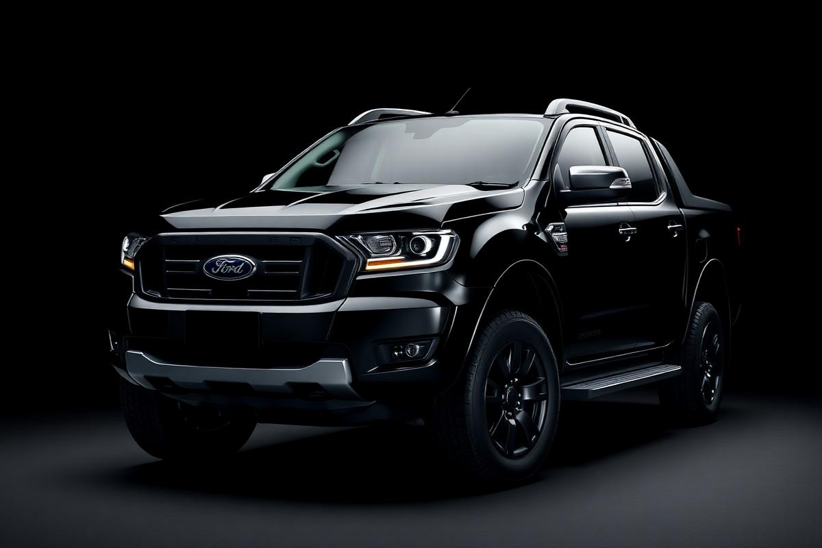 Ford Ranger for chauffeur-driven hire in Ethiopia