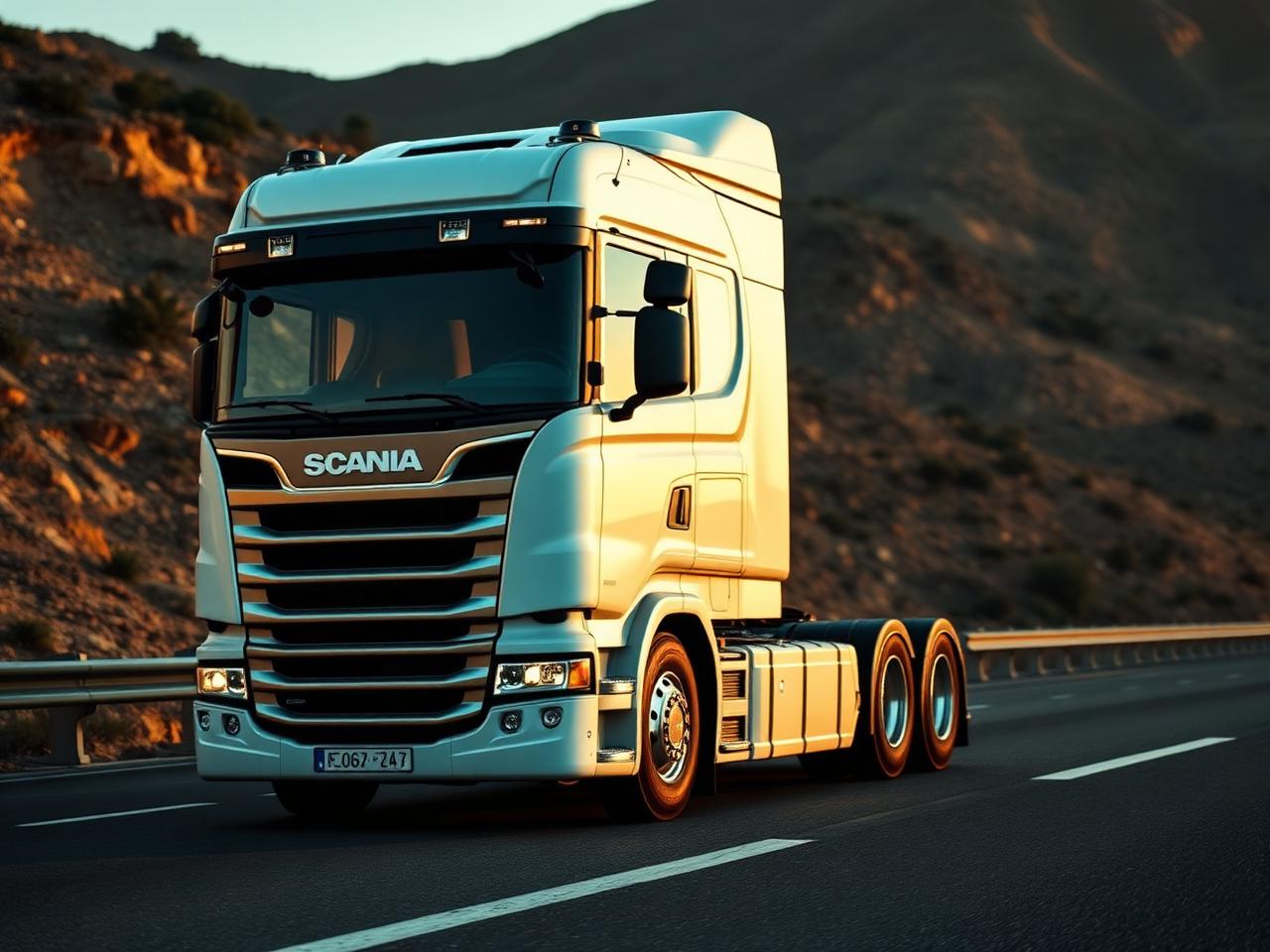 Scania for chauffeur-driven hire in Ethiopia