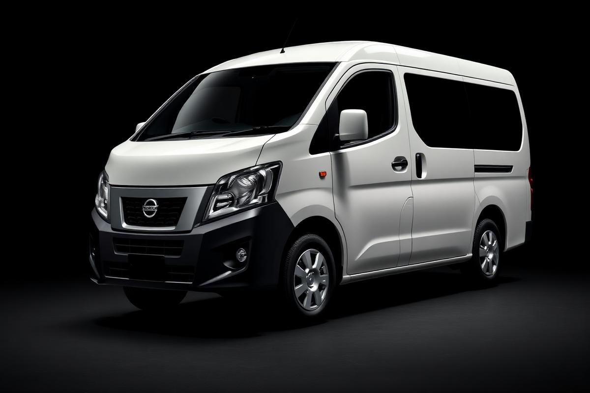 Nissan Urvan for chauffeur-driven hire in Ethiopia